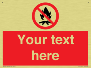 Custom prohibition No campfire